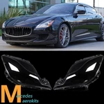 For Maserati Quattroporte M156 2014-17 Pair Front Headlamp Headlight Lens Shell. Fixed Price $101.08.