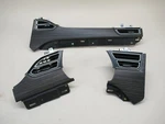 Tesla Model X Interior Dash Trim Vents Ip Finisher Obeche Open Pore Hz. Fixed Price $250.00.
