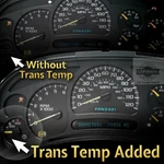 Add Trans Temp Gauge Service + Cluster Rebuild 03 04 05 06 Gm Trucks Suvs. Fixed Price $185.00.