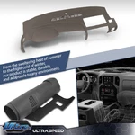 Soft Tpe Dash Board Cover Cap Brown Fits 07-14 Silverado Lt Wt Sierra Sle. Fixed Price $71.54.