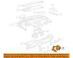 Gm Oem 20-24 Corvette Instrument Panel-center Bracket 23296083. Fixed Price $134.10.