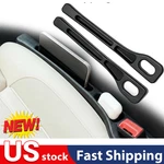 Car Seat Gap Filler 2-PACK No-drop Stopper Between & Console Black. Fixed Price $8.35.