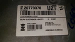 Radio Receiver Option U2T 08-14 2008-2014 Cadillac Cts 20773370. Fixed Price $83.98.