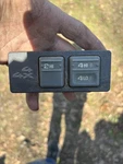 95-99 Chevy Gmc Tahoe Sierra Silverado Suburban 4WD 4X4 Switch Dash Suv Truck. Fixed Price $10.00.