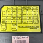 11-15 Hyundai Sonata Interior Fuse Box Cover Lid Trim Oem 91941-4R622. Fixed Price $19.01.