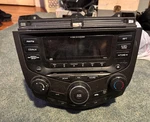 03-07 Honda Accord 6-DISC Cd Radio Receiver Model No. 39175-SDA-L120-M2 Oem 7BK1. Fixed Price $139.99.