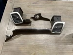 2011-2013 Jeep Grand Cherokee Front Dash Left & Right Air Vent Trim Bezel Wood. Fixed Price $149.99.