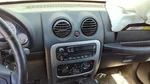 2004 Jeep Liberty Trim Bezel Around Radio Surround Dash Panel Oem Gray Dv. Fixed Price $95.00.