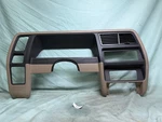 1989-1994 Ford Ranger Explorer Cluster Radio Dash Trim Bezel Surround Tan Oem. Fixed Price $140.00.