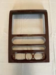 2004-2008 Ford F150 Dash Radio Climate Bezel Trim Panel Woodgrain 6L302SASMEB. Fixed Price $69.00.