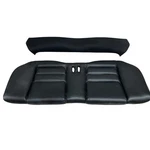 1994-1998 Ford Mustang Rear Seat Bottom & Headrest Panel Leather Ebony 000ZH. Fixed Price $265.50.