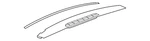 Genuine Gm Very Dark Cashmere Instrument Panel Extension Trim 23224734. Fixed Price $517.50.