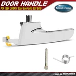Front Rear Driver Side Chrome Interior Door Handle For Jeep Liberty 2008-2012. Fixed Price $11.18.