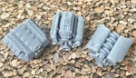 1:24 Scale: Gm Pack; Engines: Pontiac Ls, Corvette LS3;CUSTOM Camaro Ss. Fixed Price $36.99.