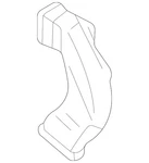 Genuine Mitsubishi Lower Duct 7830A821. Fixed Price $50.36.