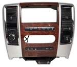 2009-2012 Dodge Ram Woodgrain Center Console Version Dash Vent Bezel Panel Oem. Fixed Price $229.99.