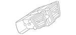 Genuine Mercedes-benz Air Vent 212-830-31-54-7N27. Fixed Price $333.84.
