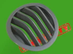 2012-2019 Fiat 500 Right Passenger Side Dash A/c Ac Air Vent Grill 1096459X Oem. Fixed Price $31.38.