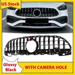 For Mercedes Benz W206 2022-26 C200 C300 C43 Amg Line Glossy Black Front Grille. Fixed Price $68.00.