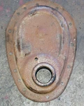 Triumph TR2 TR3A TR3B TR4A Original Front Engine Timing Cover Inspected. Fixed Price $29.95.