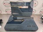 1994 Gmc Sierra Truck Door Trim Panel Pair Lh/rh, Power, Blue, Bare - Oem. Fixed Price $299.95.