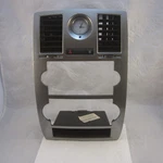 2005 2006 2007 Chrysler 300 Center Radio Climate Control Bezel Clock Silver Oem.. Fixed Price $76.49.