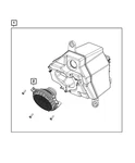 Genuine Mopar Front Speaker Assembly Left Side 68283471AC. Fixed Price $70.67.