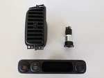 02-07 Escape T7186 Left Vent / Hazard Bar Cigarette Lighter From Climate Bezel. Fixed Price $26.37.