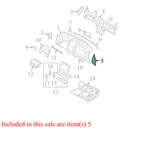 2008-2012 Ford Escape Driver Fl Dash End Used 8L8Z7804481AC Oem. Fixed Price $29.99.
