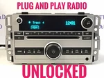 Unlocked 07 08 Chevrolet Equinox Radio Receiver Cd Player Id GM1005. Fixed Price $89.18.