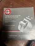 Formed Exhaust Clamp With Pre Attached Hardware 5. Fixed Price $20.00.