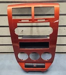 07-09 Dodge Caliber Dash Radio Receiver Bezel Climate Control Trim Panel Red. Fixed Price $89.99.