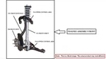Right Front Suspension Knee Assembly Oem 18-20 Minicoope. Fixed Price $170.00.