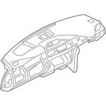 Genuine Bmw Instrument Panel Leather 51458063189 New. Fixed Price $2832.05.