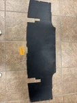 1961-1962 Corvette Nos Card Board Trunk Liner Black Gm # 3779068 Ncrs. Fixed Price $230.00.