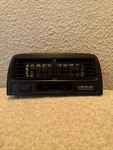 1997-2001 Lexus ES300 Oem Center Dash A/c Air Vents W/ Clock & Hazard Switch. Fixed Price $24.00.
