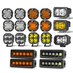 3"4"6" Led Cube Pods Work Lights Off Road Truck Driving Lamps Fog Spot Flood 12V. Fixed Price $8.98.