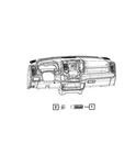 Genuine Mopar Instrument Panel Switch 68376638AE. Fixed Price $215.34.
