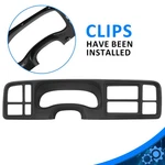 1.5 Din Radio Dash Trim Bezel Cover Dark Gray For Sierra Silverado Tahoe 99-2002. Fixed Price $58.99.