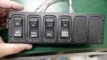 International Pollak Panel 32237 Four Switches. Fixed Price $65.00.