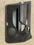 95-99 Mercedes Benz W140 S420 S500 S600 Left Front Black Woodgrain Door Panel. Fixed Price $220.00.